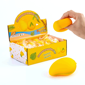 Mango Squishy in a display box